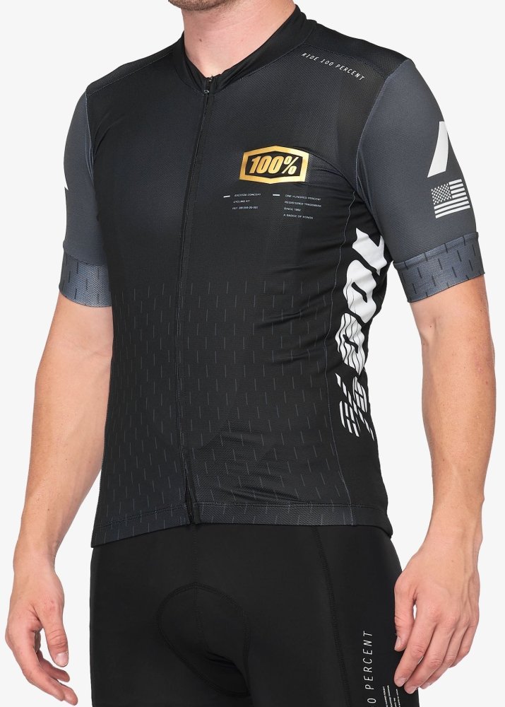 Джерсі 100% EXCEEDA Jersey [Black]