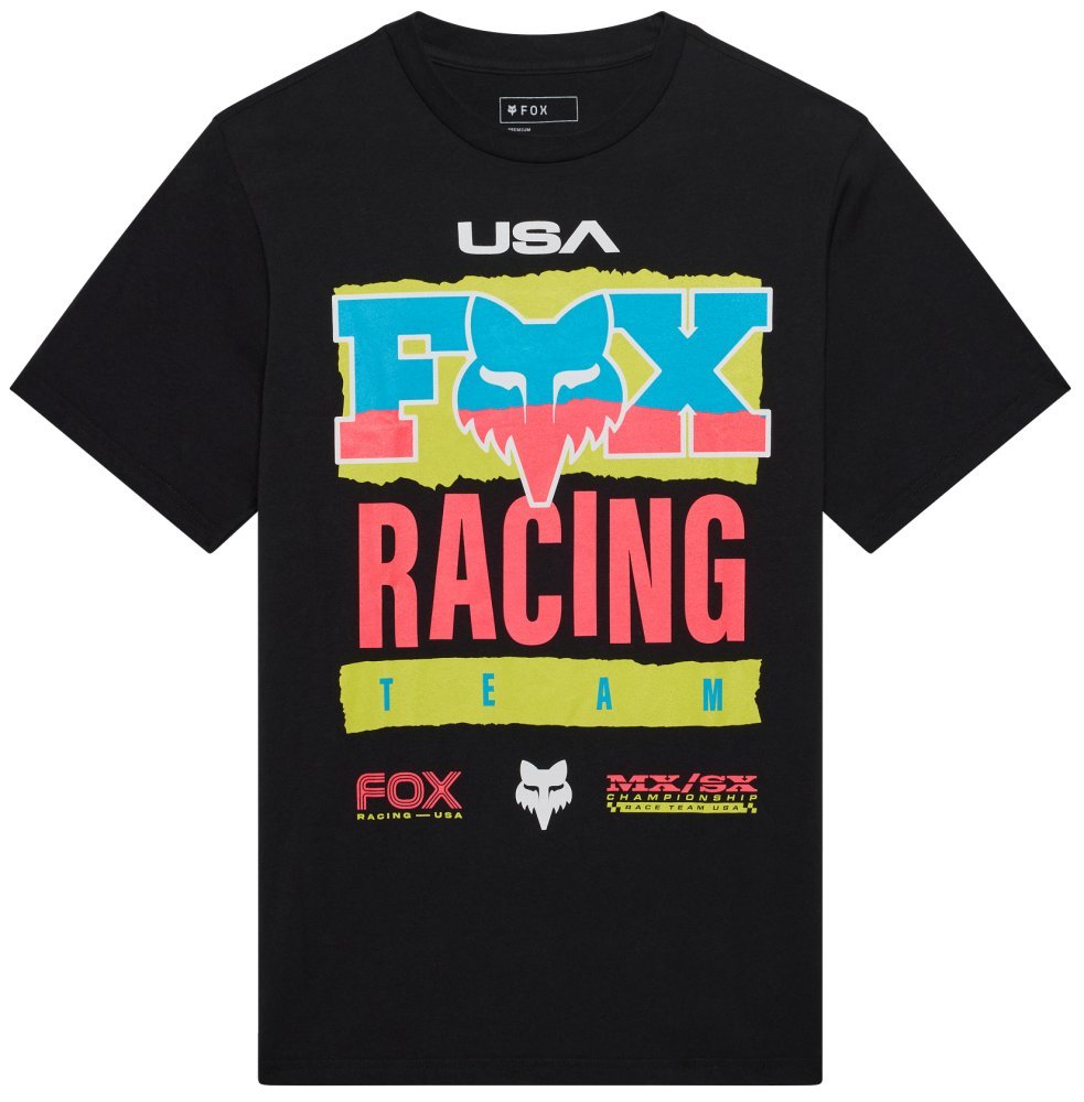 Футболка FOX Short Sleeve Tee - HARDCORE [Black]