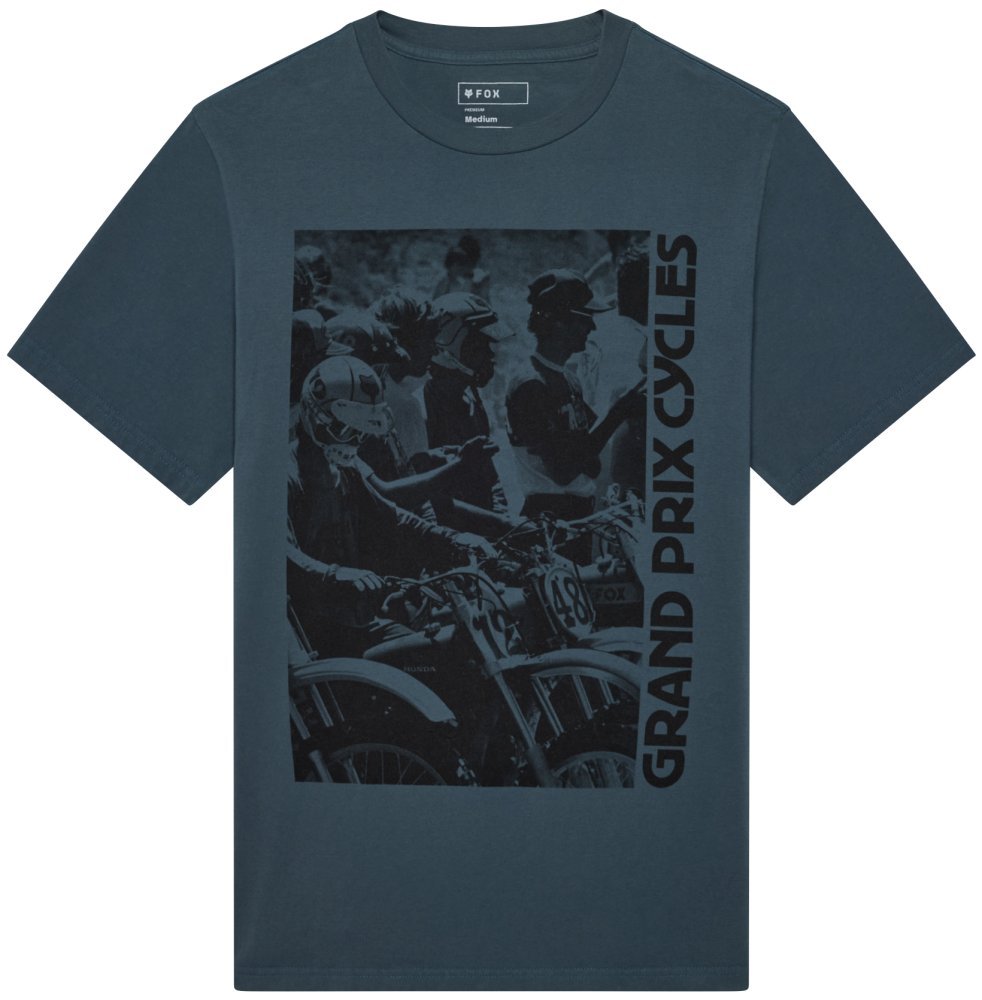 Футболка FOX Short Sleeve Tee - CIRCA 74 [Cobalt]