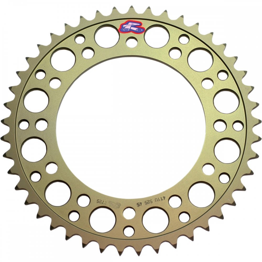 Зірка Renthal 525 Hard Anodised Chainwheel - KTM [AluGold], 42z