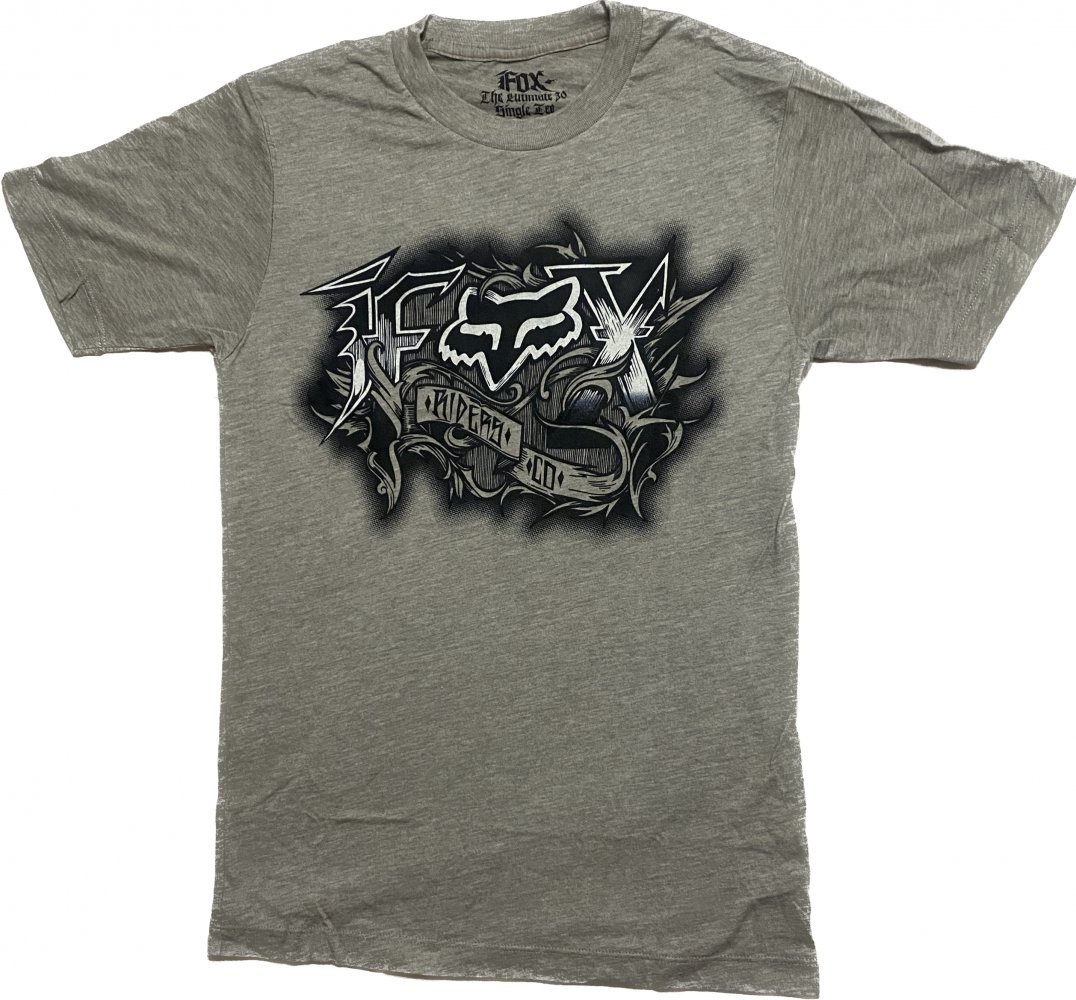 Футболка FOX HEATHERED Short Sleeve Tee - HALF LIFE [Grey]