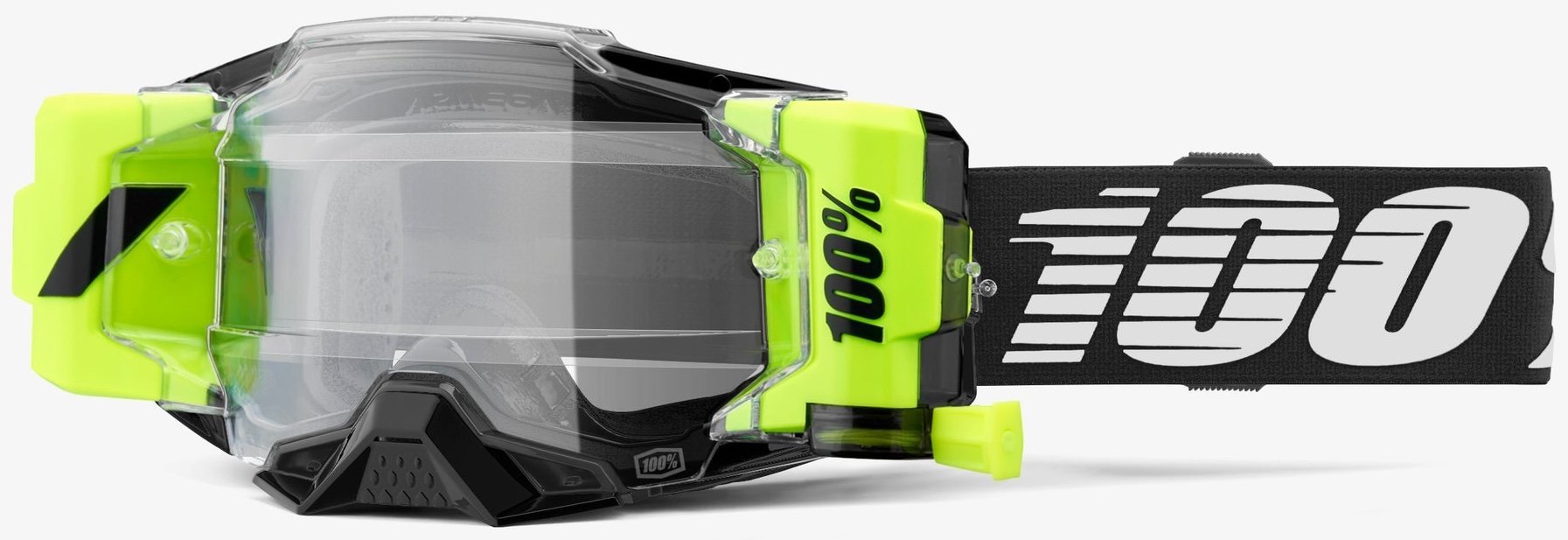 Окуляри 100% ARMEGA FORECAST Goggle [Black], Roll-Off