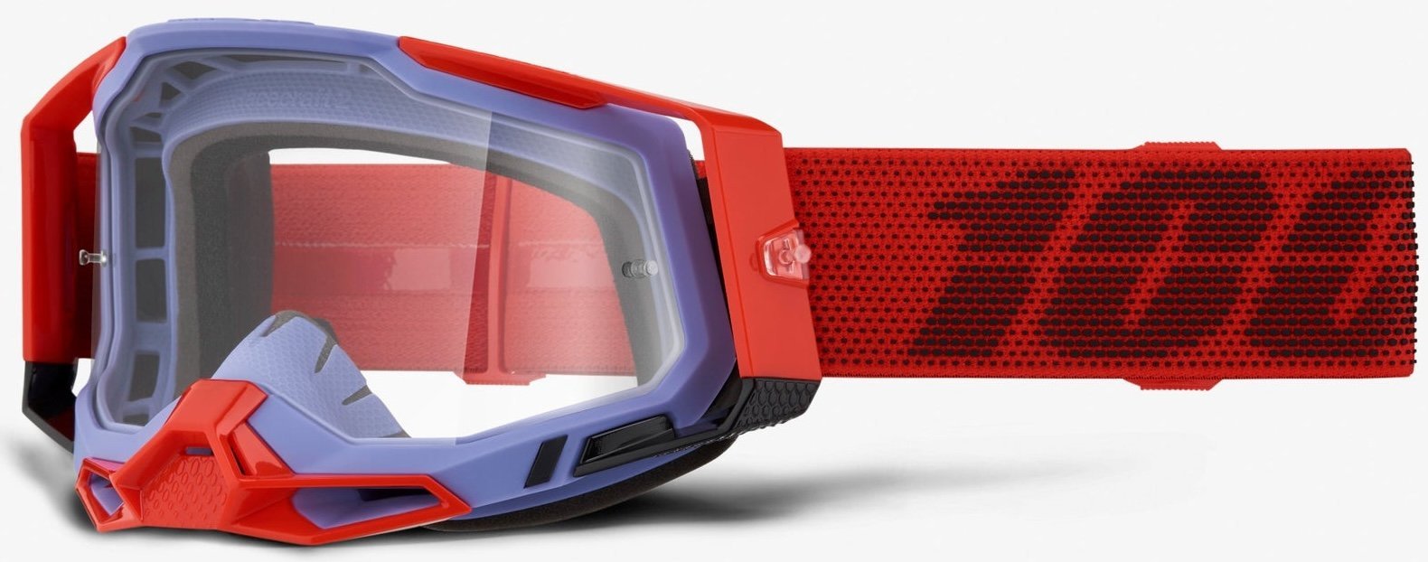Окуляри 100% RACECRAFT 2 Goggle [Cleat], Clear Lens