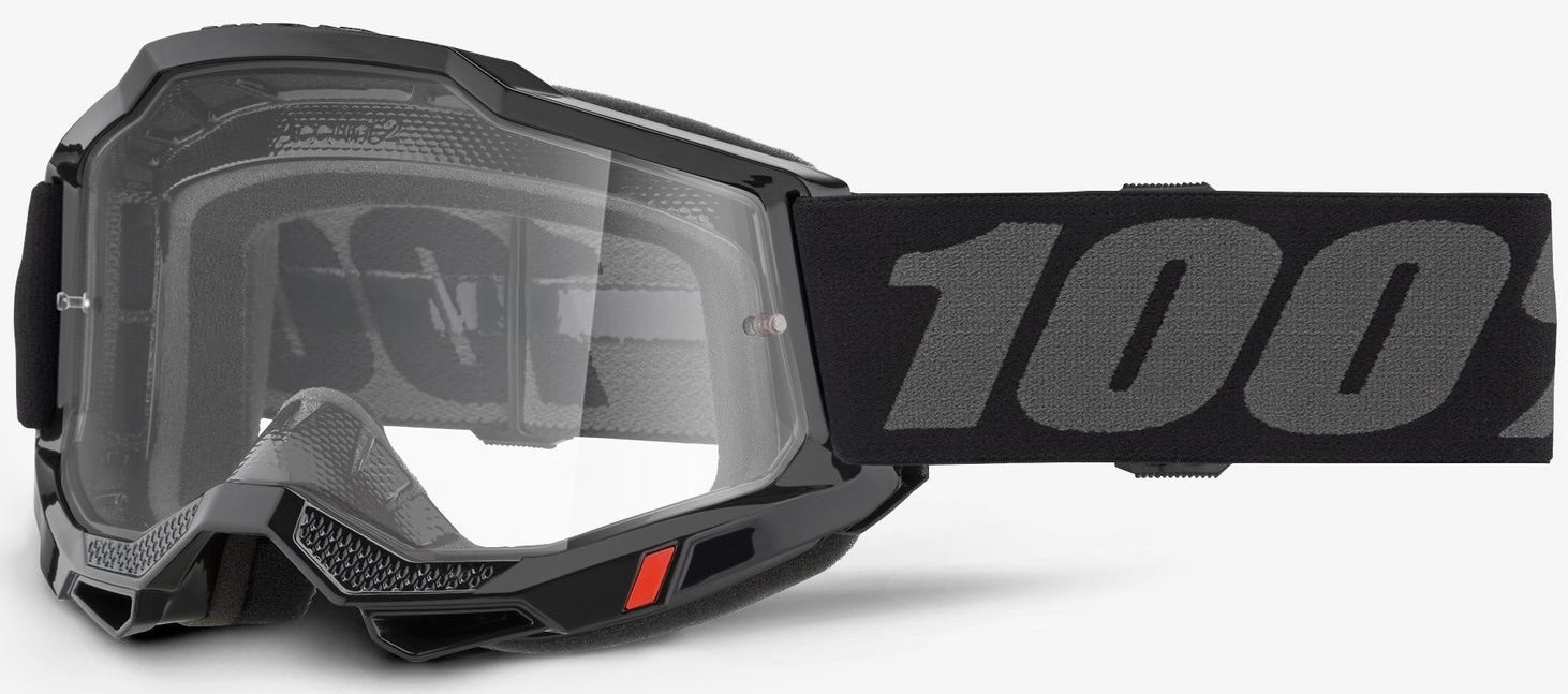 Окуляри 100% ACCURI 2 Goggle [Black], Clear Lens