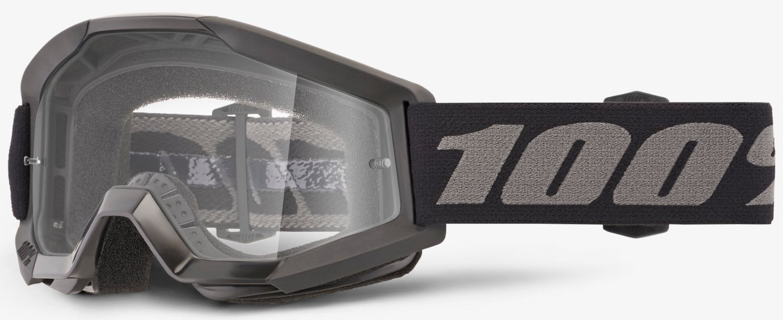 Дитячі окуляри 100% STRATA MINI Goggle [Black], Clear Lens