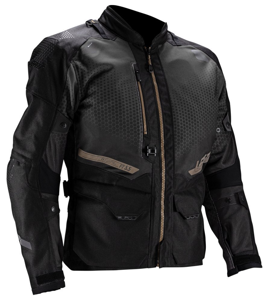 Куртка LEATT 5.5 FlowTour Adventure Jacket [Stealth]