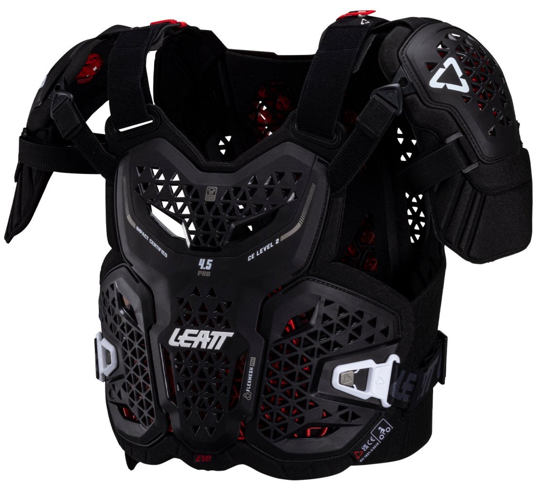Захист тіла LEATT 4.5 PRO EVO Chest Protector [Black], S/M