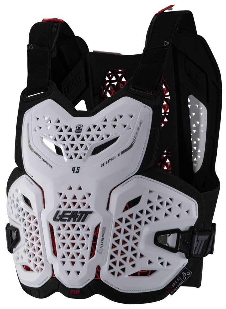Захист тіла LEATT 4.5 EVO Chest Protector [White], L/XL