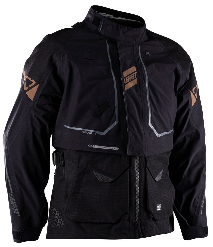 Куртка LEATT 8.5 MultiTour Adventure Jacket [Stealth], 3XL