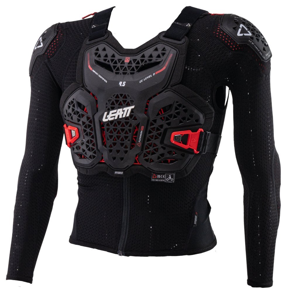 Дитячий захист LEATT 4.5 Hybrid Junior Body Protector [Black], YL/YXL