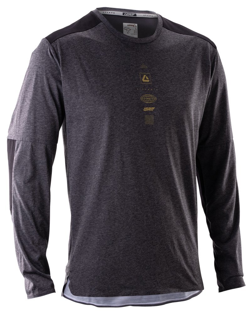 Джерсі LEATT MTB 4.0 Trail Jersey [Ghost Black]