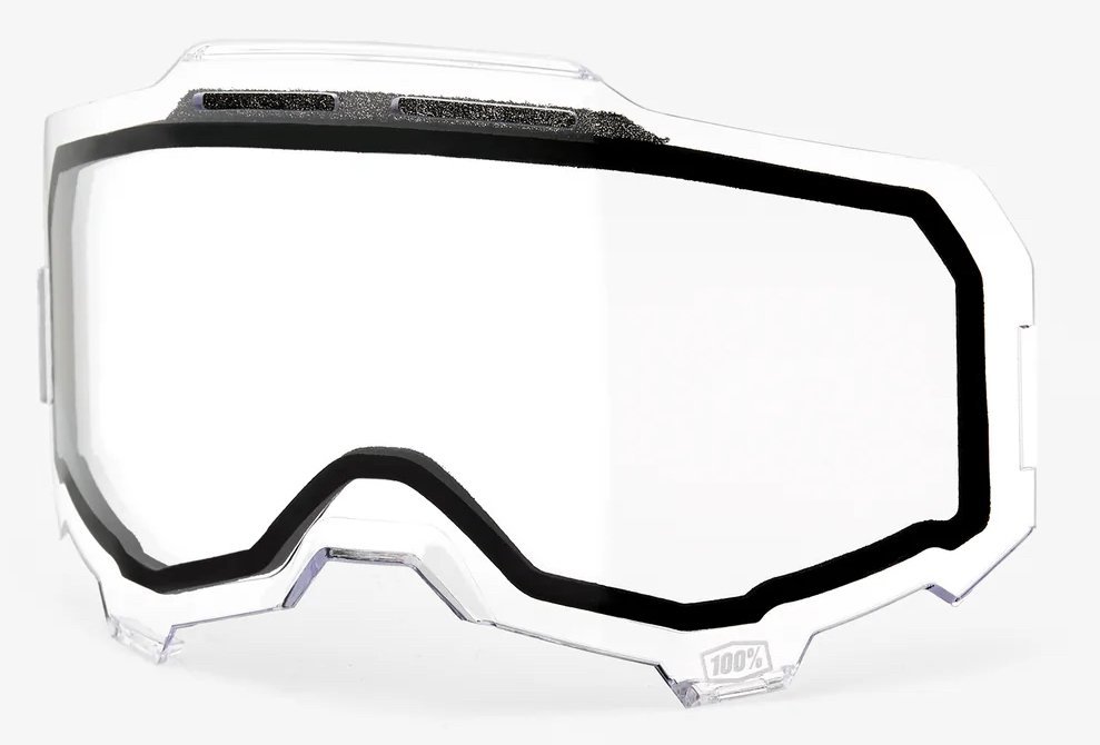 Лінза 100% ARMEGA/ARmatic Dual Vented Lens [Clear], Dual Clear Lens