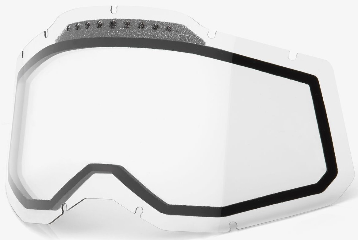 Лінза 100% RC2/AC2/ST2 (Gen.2) Dual Vented Lens [Clear], Dual Clear Lens