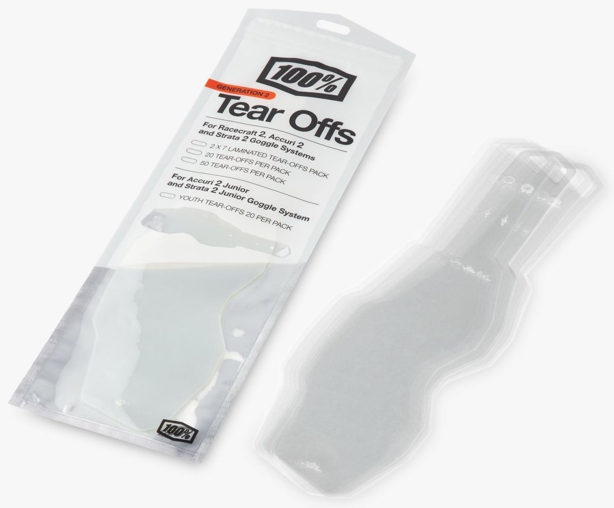 Зривки 100% Tear-Offs (Gen.2) - 50 pack, No Size