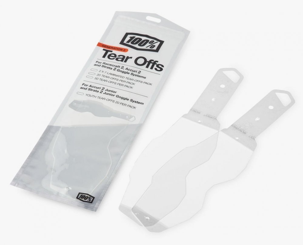 Зривки 100% Tear-Offs (Gen.2) - 2x7 pack, No Size