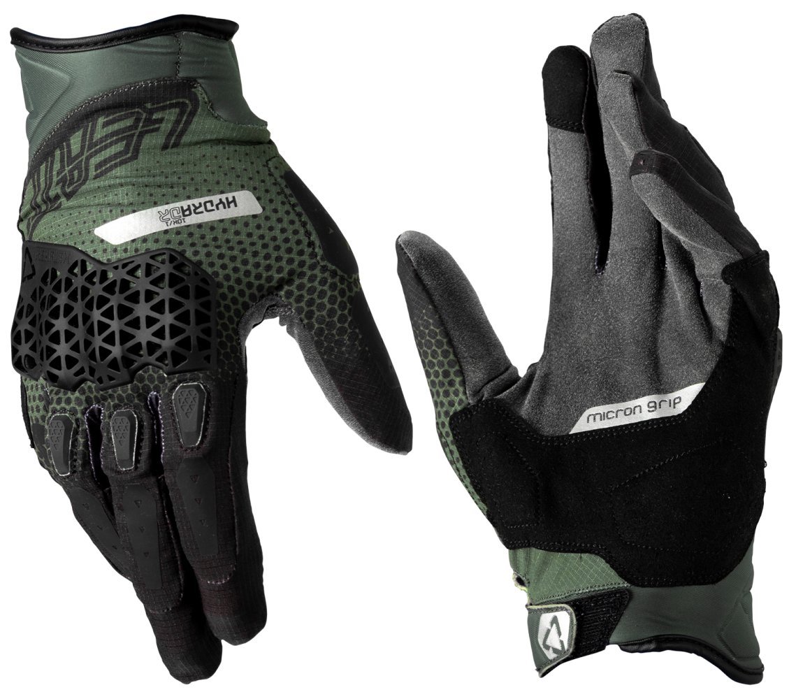 Перчатки LEATT 5.5 HydraDri Adventure Short Glove [Forest], L (10)