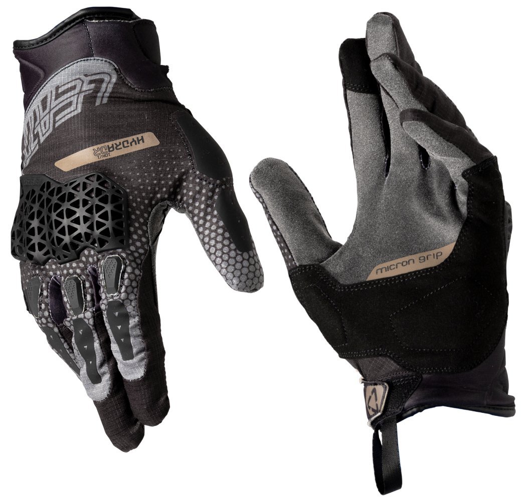 Перчатки LEATT 5.5 HydraDri Adventure Short Glove [Stealth], M (9)