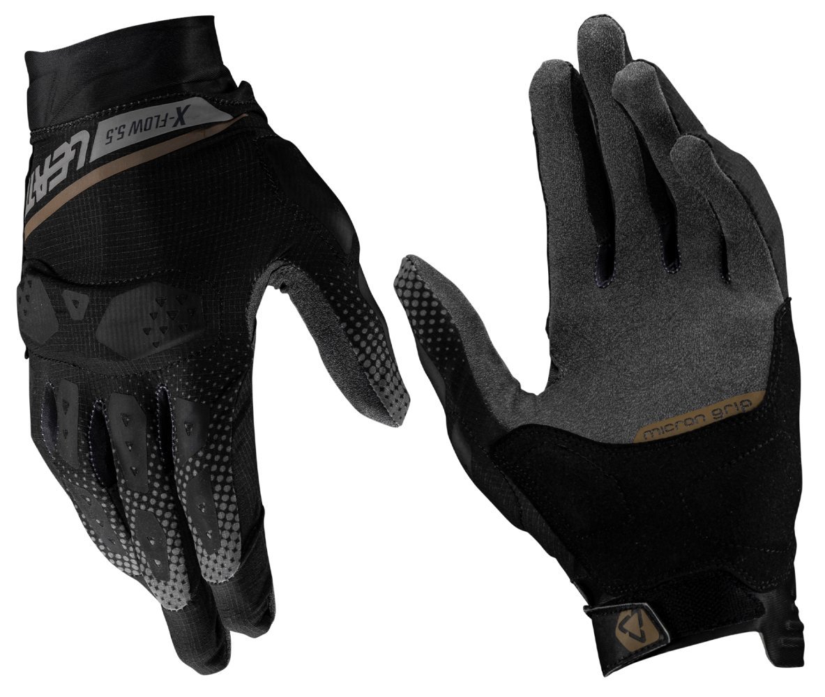 Перчатки LEATT 5.5 X-Flow Adventure Short Glove [Stealth], XL (11)