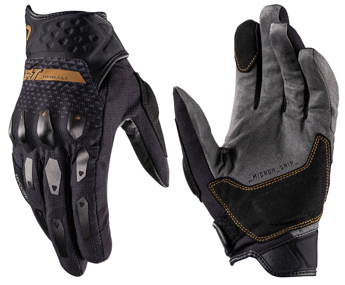 Перчатки LEATT 5.5 SubZero Adventure Short Glove [Stealth], XL (11)