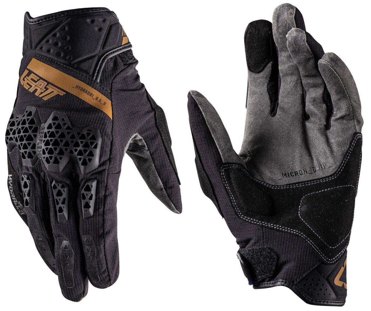 Перчатки LEATT 6.5 HydraDri Adventure Short Glove [Stealth], XL (11)