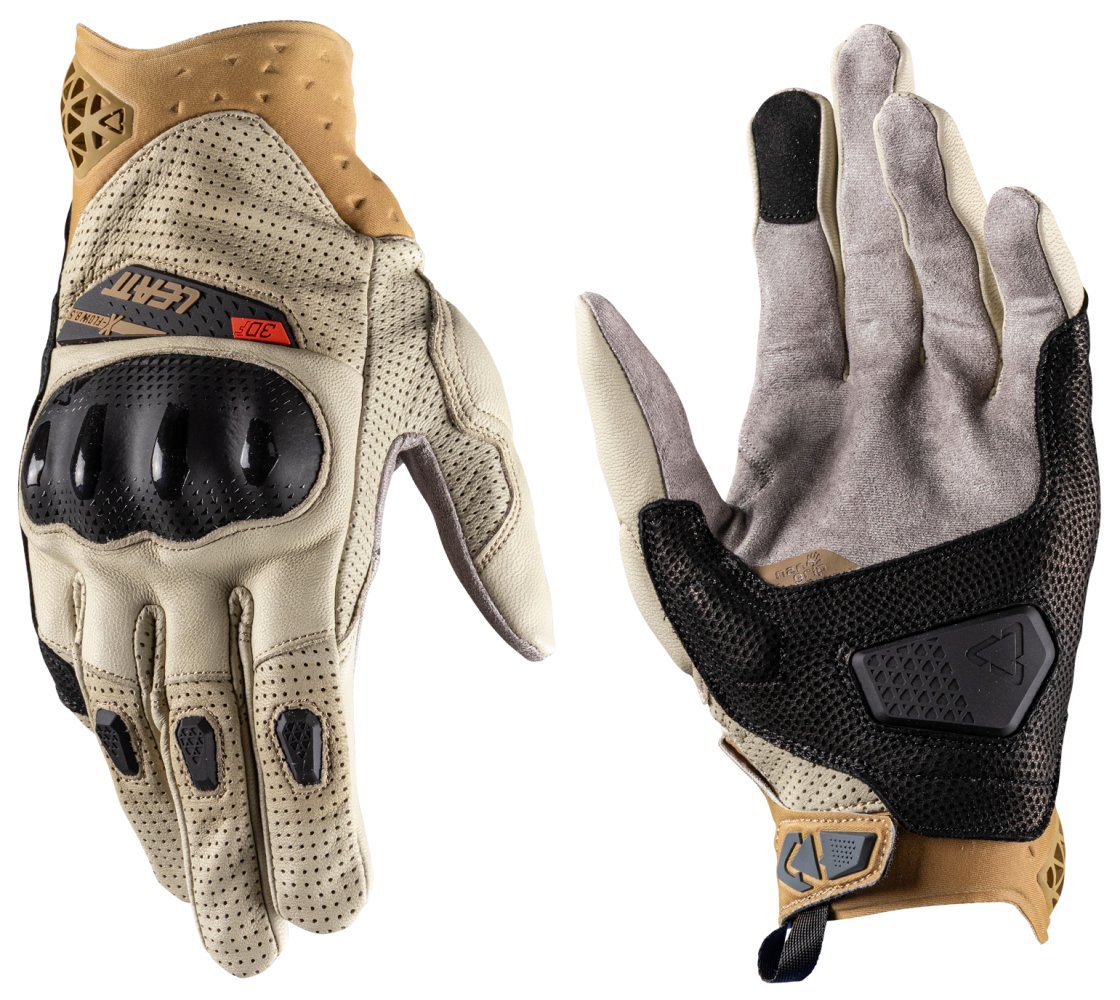 Перчатки LEATT 8.5 X-Flow Adventure Short Glove [Sand], XL (11)