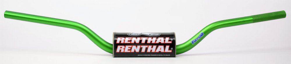 Кермо Renthal Fatbar® Handlebar [Green], HONDA / KAWASAKI