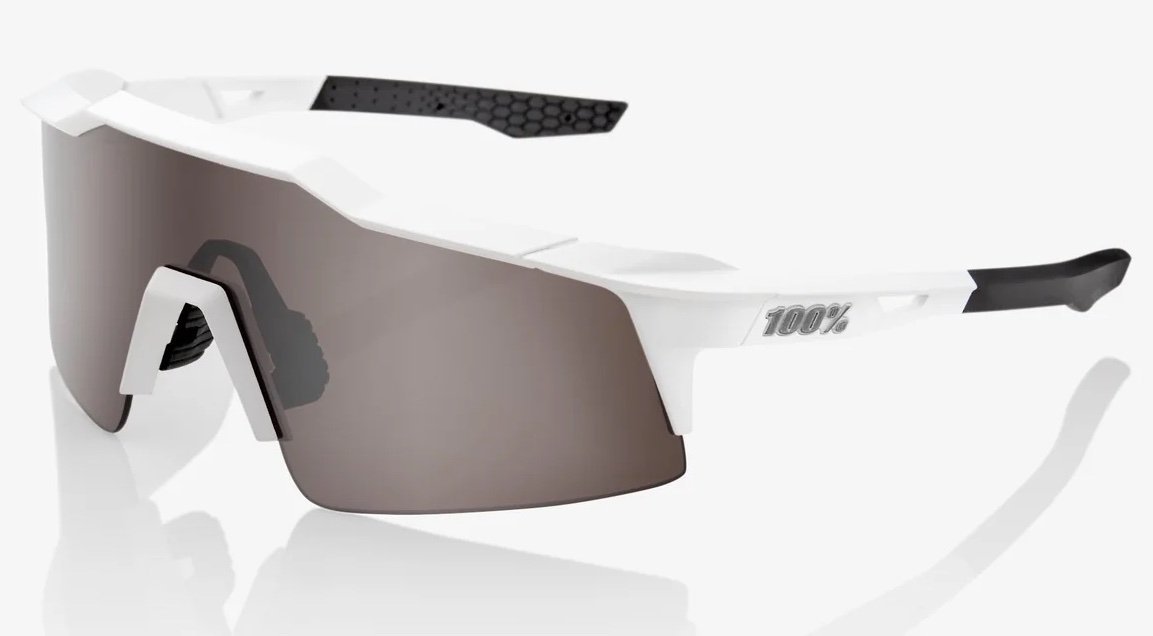 Окуляри 100% SpeedCraft SL HiPER Sunglasses [White], HiPER Silver Lens