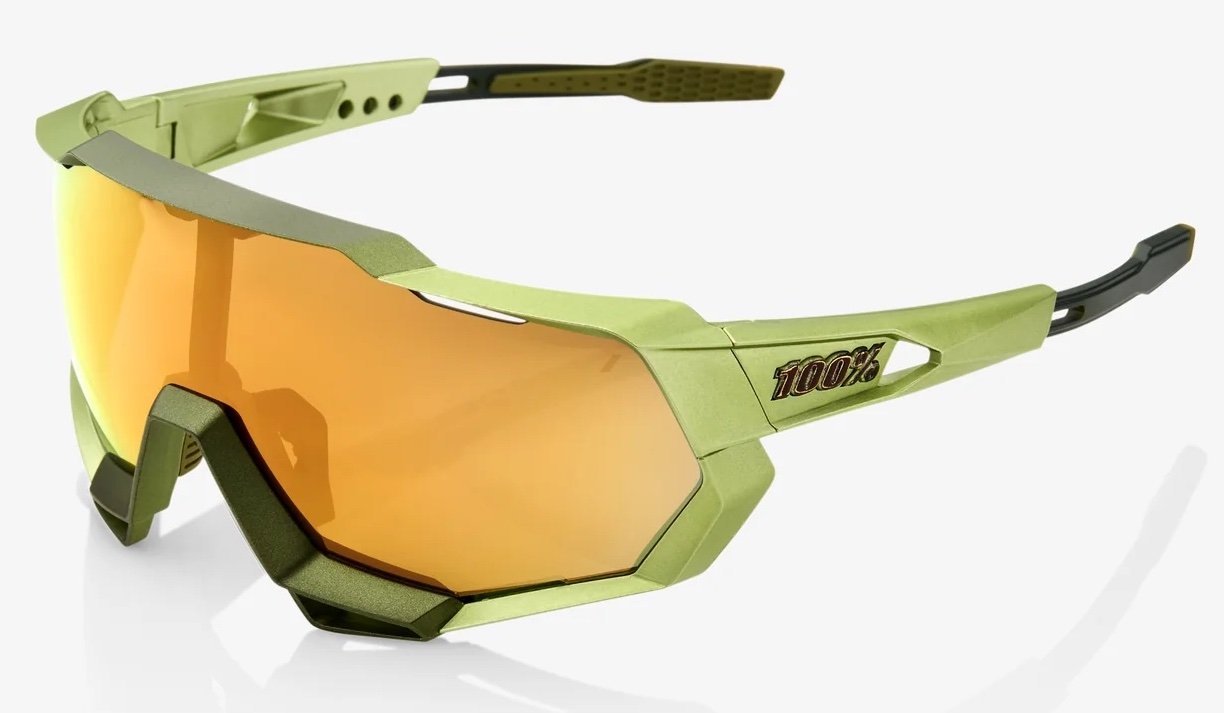 Окуляри 100% SpeedTrap Sunglasses [Metallic Viperidae], Mirror Bronz Lens