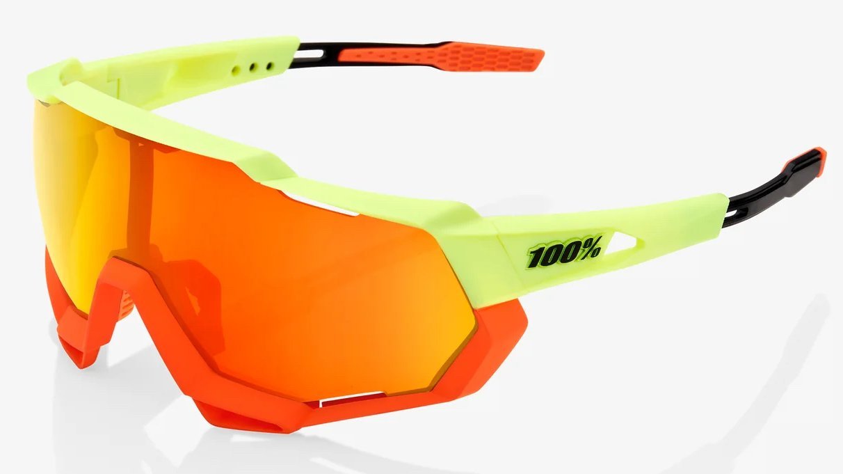 Окуляри 100% SpeedTrap HiPER Sunglasses [Soft Tact Oxyfire], HiPER Red Lens