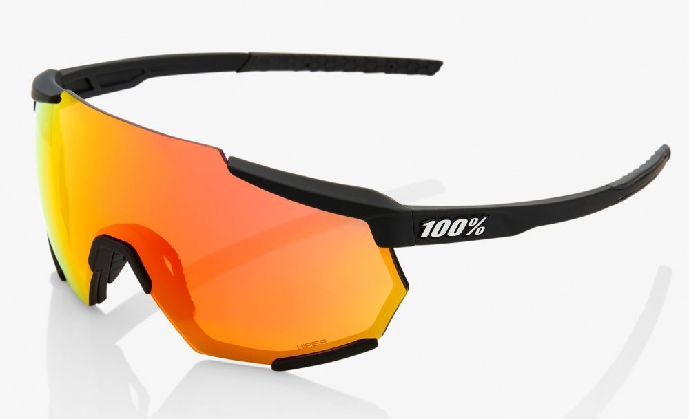 Окуляри 100% RaceTrap HiPER Sunglasses [Soft Tact Black], HiPER Red Lens