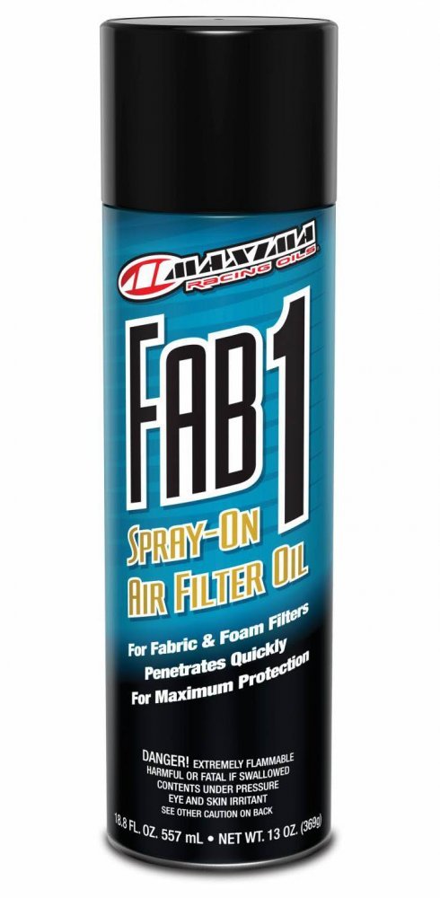 Масло фільтрове Maxima FAB-1 [385мл], Aerosol