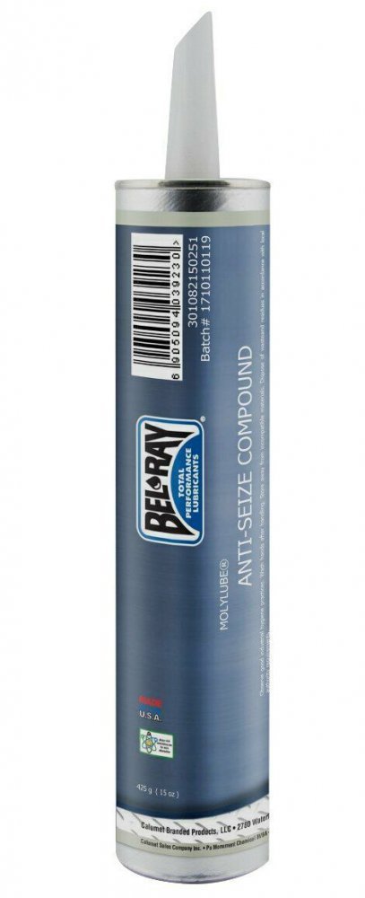 Смазка Bel-Ray Molylube Anti-Seize Compound [400мл], Universal lube