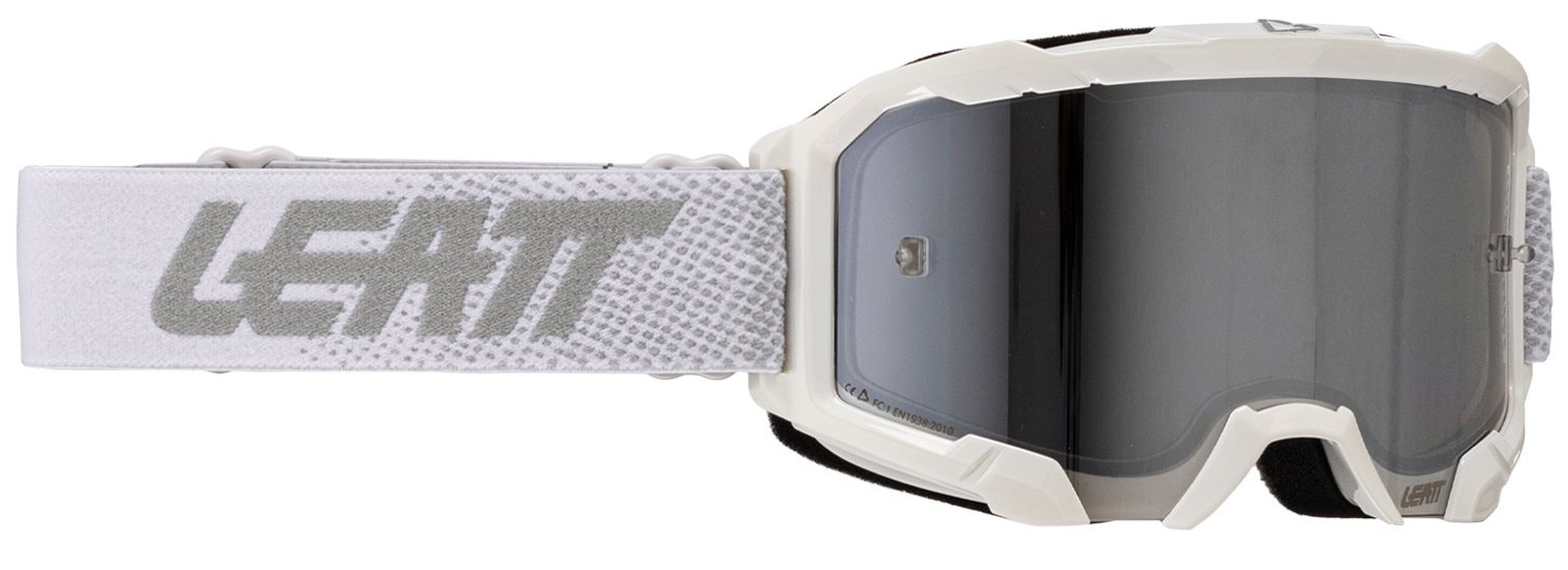 Окуляри LEATT Velocity 4.5 Goggle [White], Mirror Silver Lens