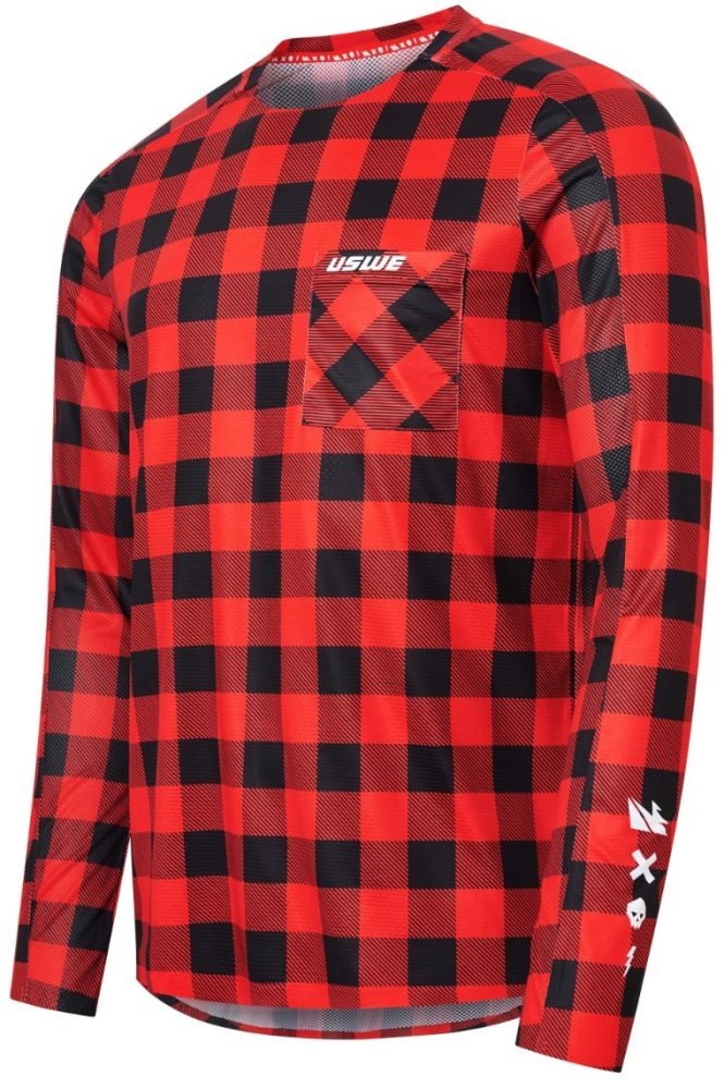Джерсі USWE Flannel Jersey [Flame Red]