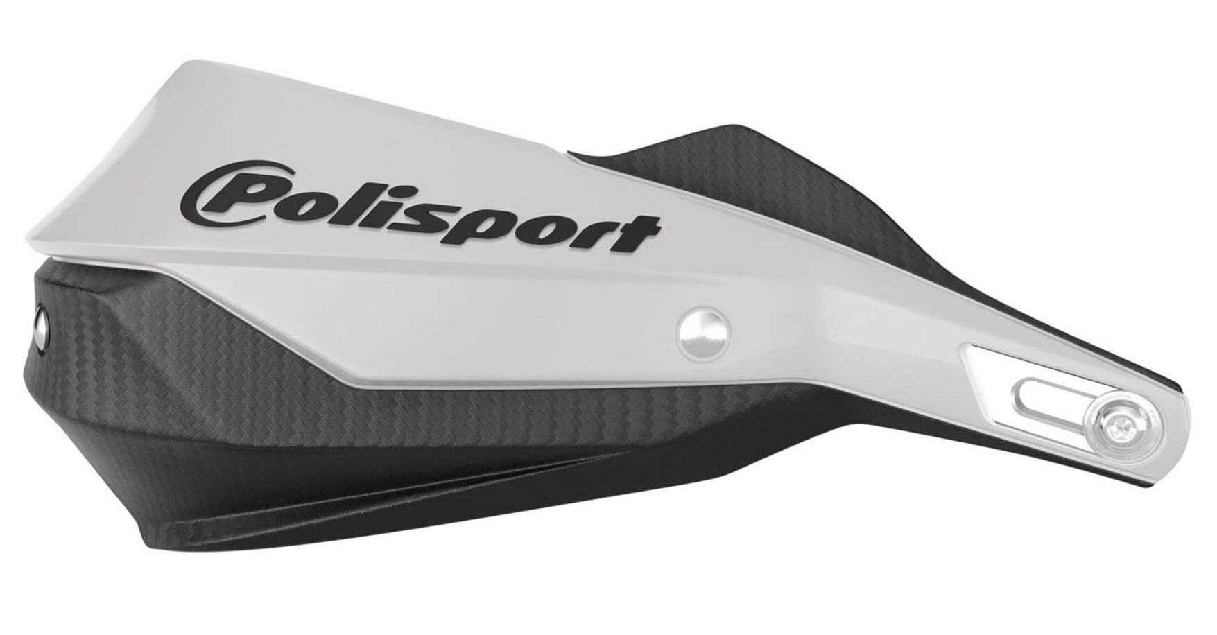 Захист рук Polisport Trail Blazer Handguard [White], Aluminium bar