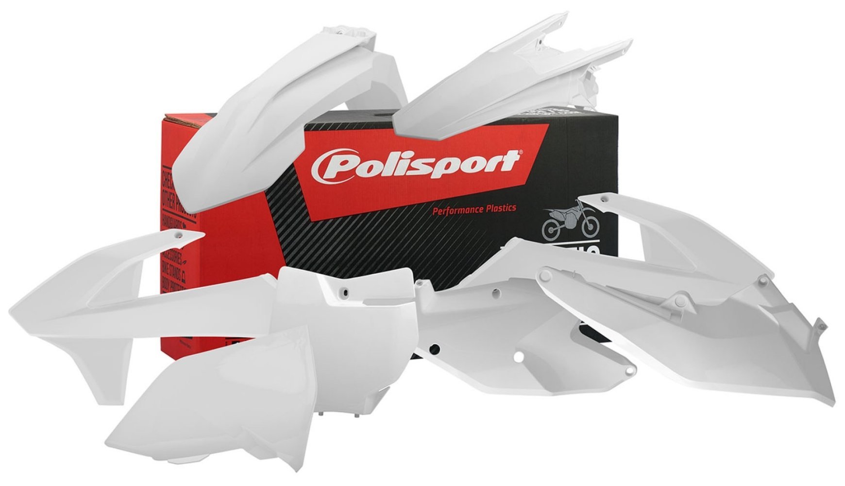 Пластик Polisport MX kit - KTM (16-) [White], KTM