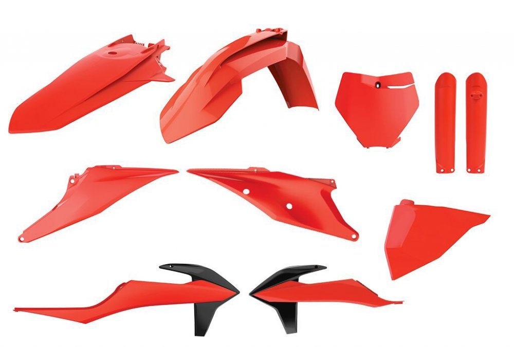 Пластик Polisport MX kit - KTM (19-) [Flo Orange], KTM