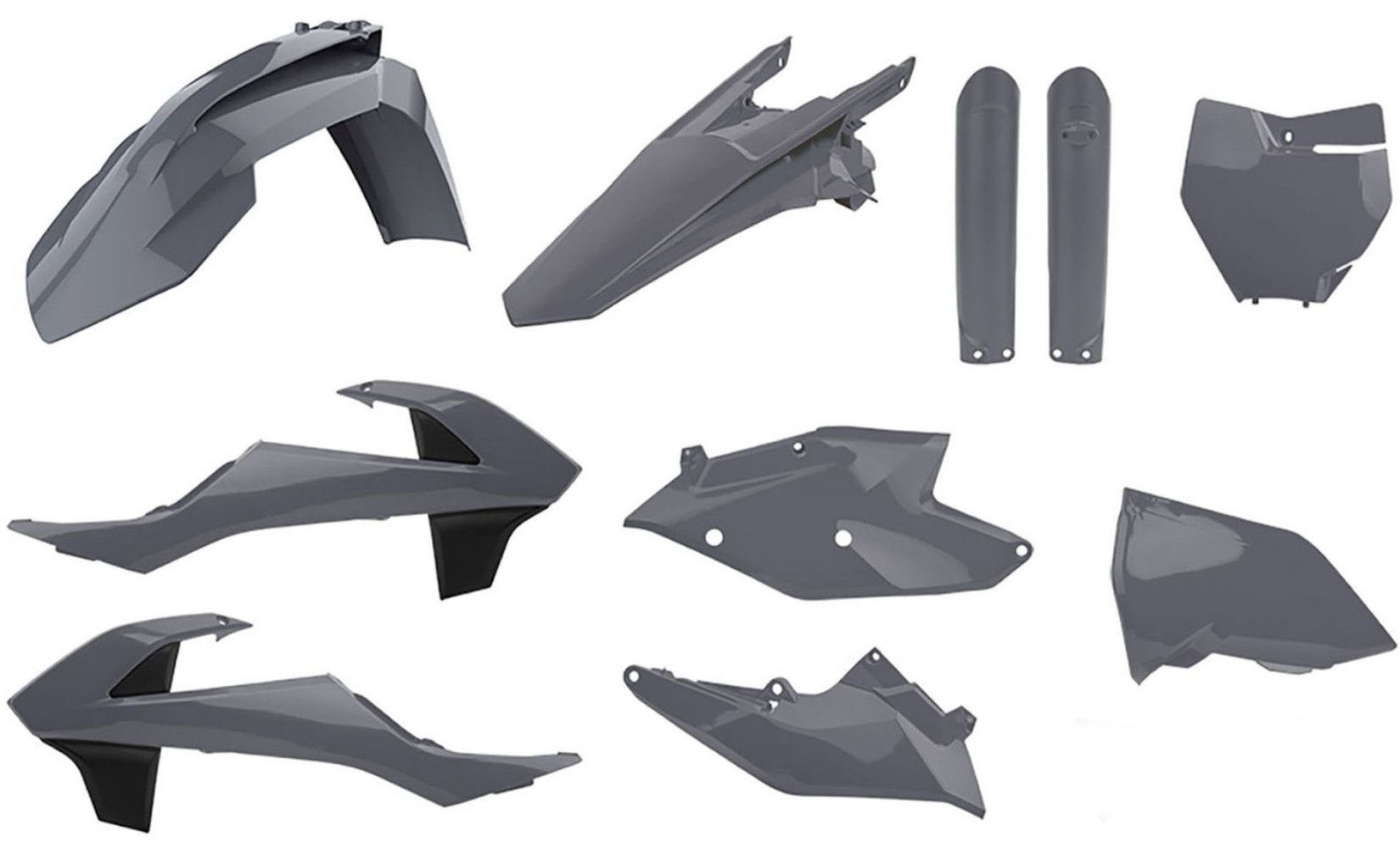 Пластик Polisport MX kit - KTM (16-) [Nardo Grey], KTM