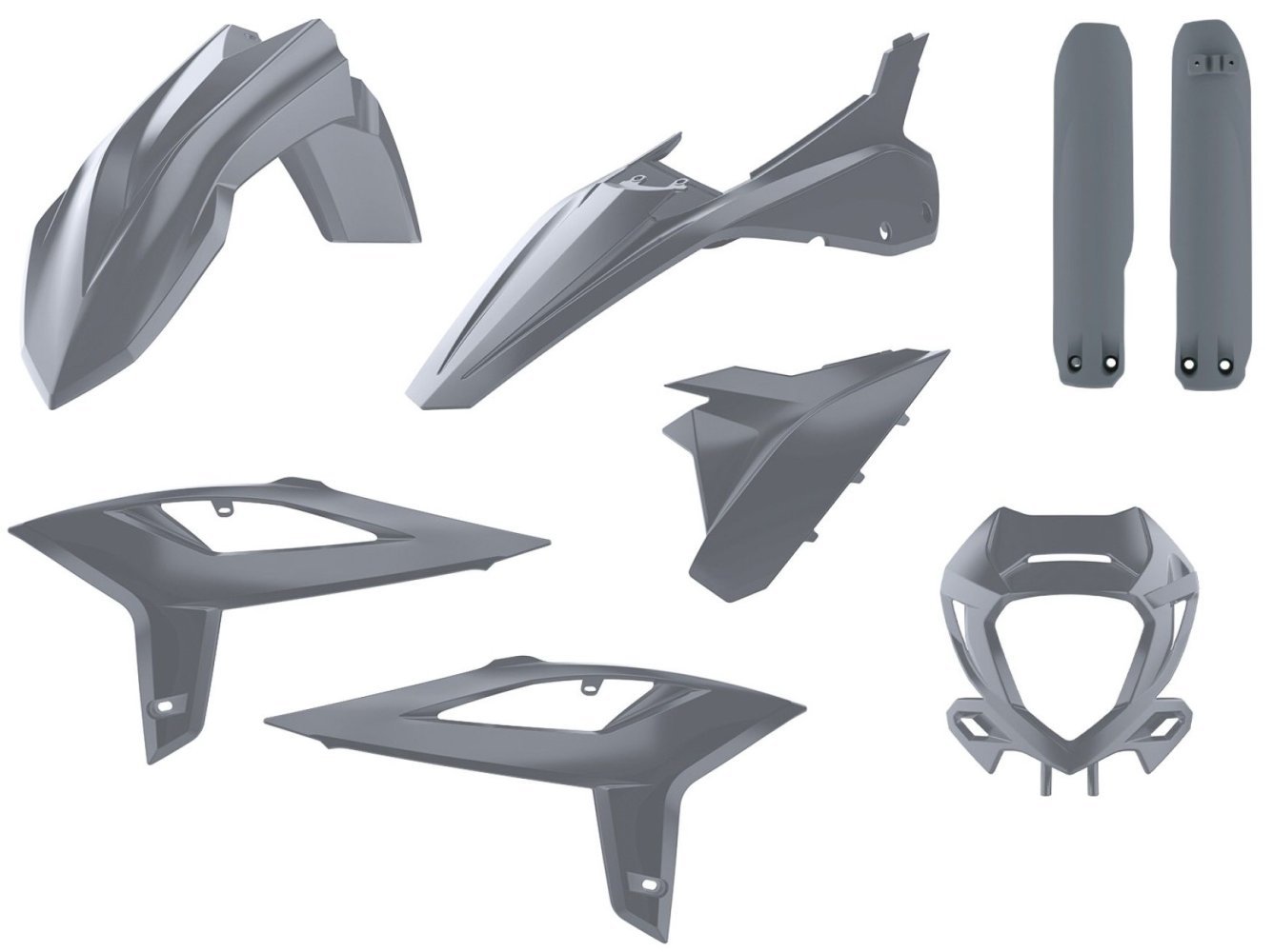 Пластик Polisport ENDURO kit - Beta (20-) [Nardo Grey], Beta