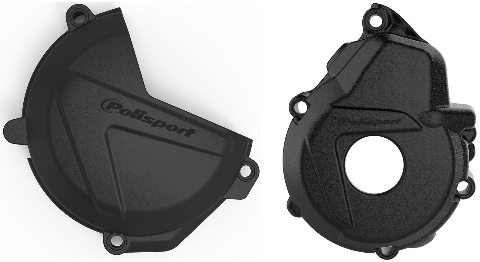 Комплект Polisport Clutch & Ignition Cover - Husqarna [Black]