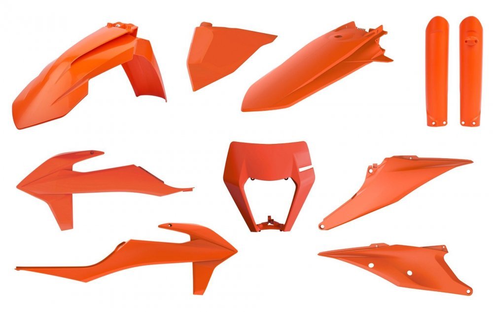 Пластик Polisport ENDURO kit - KTM (20-) [Orange], KTM