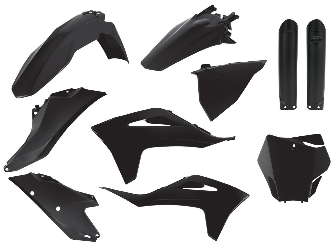Пластик Polisport MX kit - Gas Gas (21-) [Black], GasGas