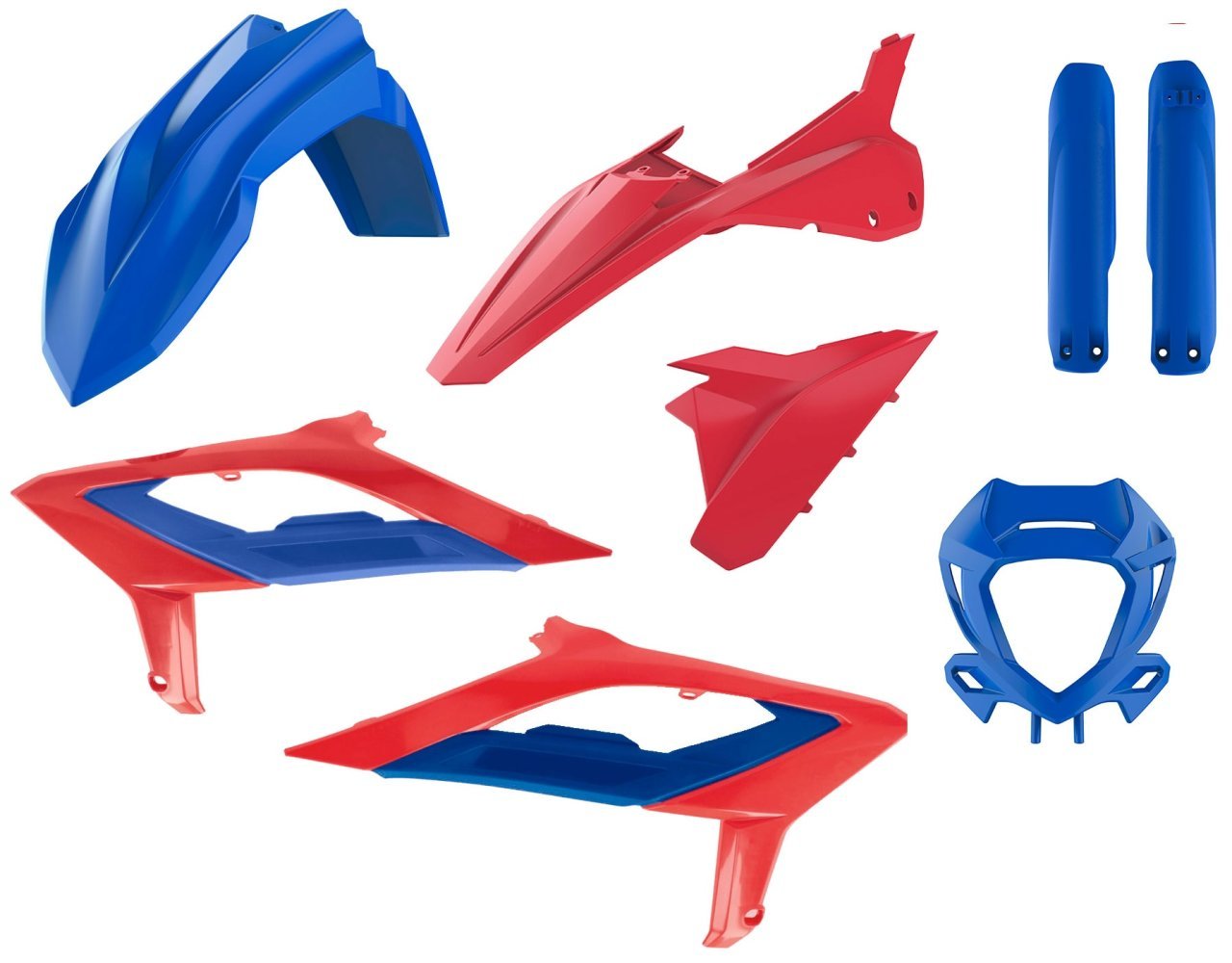 Пластик Polisport ENDURO kit - Beta (23-) [Red/Blue], Beta