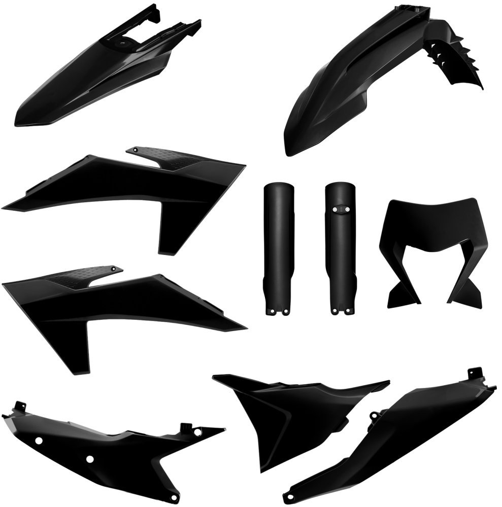 Пластик Polisport ENDURO kit - KTM (24-) [Black], KTM