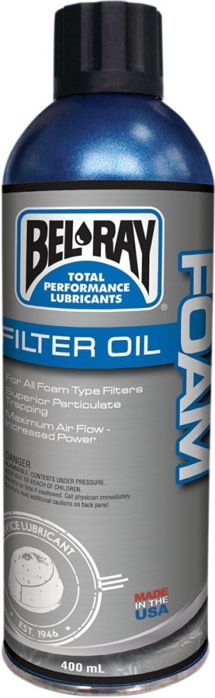 Масло фільтрове Bel-Ray Foam Filter Oil Spray [400мл], Aerosol