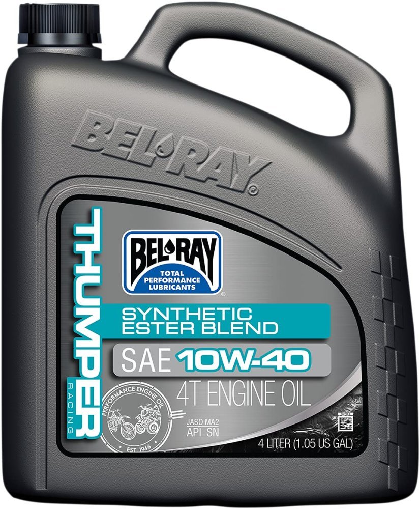 Масло моторне Bel-Ray THUMPER Racing Engine Oil [4л], 10w-40