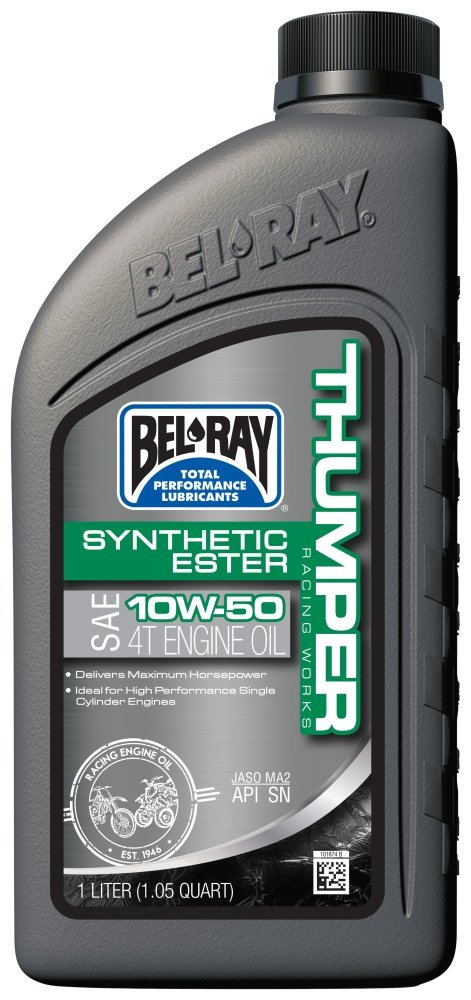 Масло моторне Bel-Ray THUMPER Racing Works Engine Oil [1л], 10w-50