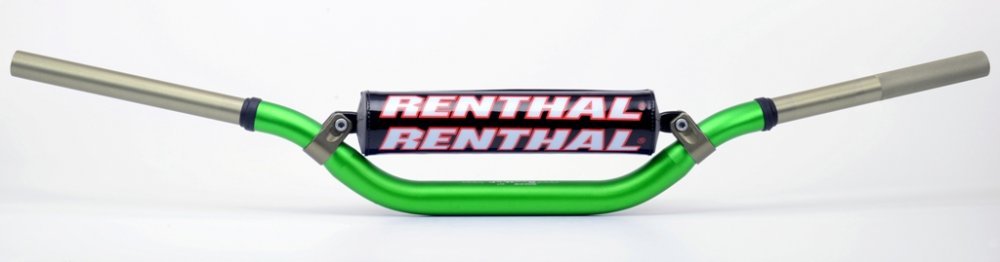 Кермо Renthal Twinwall® Handlebar [Green], HONDA / KAWASAKI