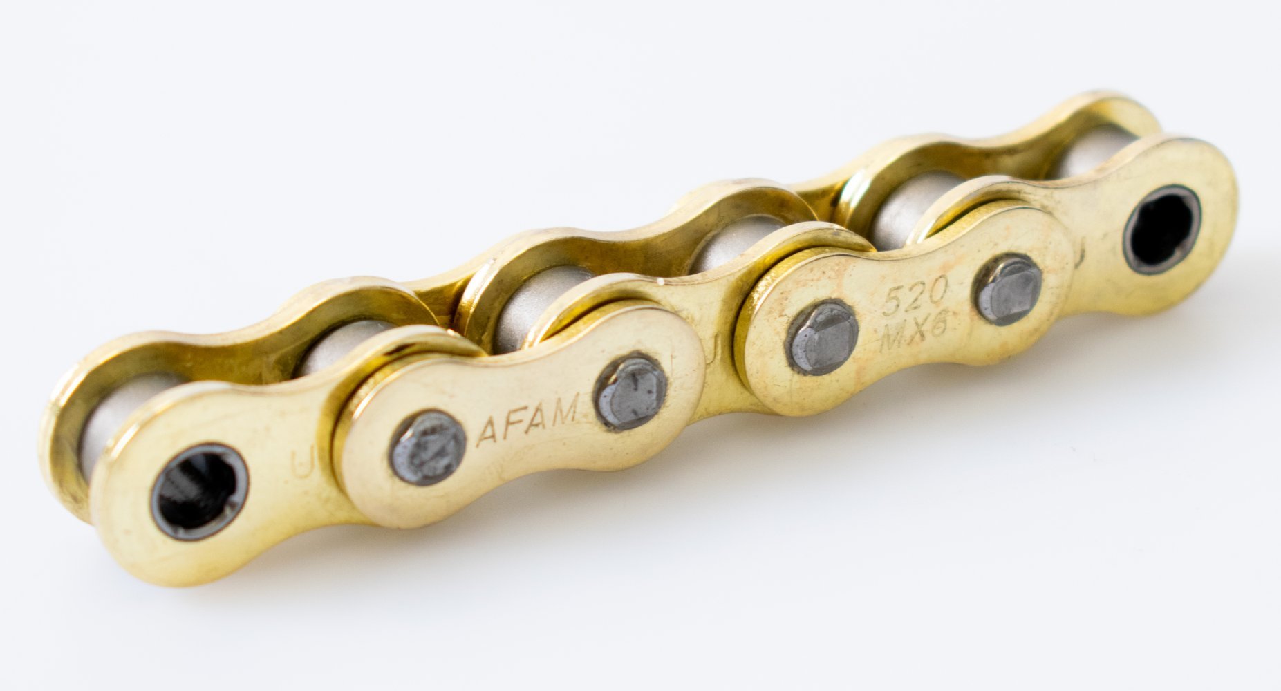 Ланцюг AFAM MX6 Chain - 520 [Gold], 520-110L / No Seal