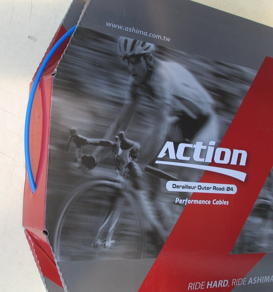 Оплетка переключения скоростей Ashima Action 50м [Blue], Gear Ø4.2 mm